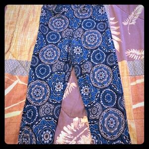 Soul Flower organic cotton leggings size large